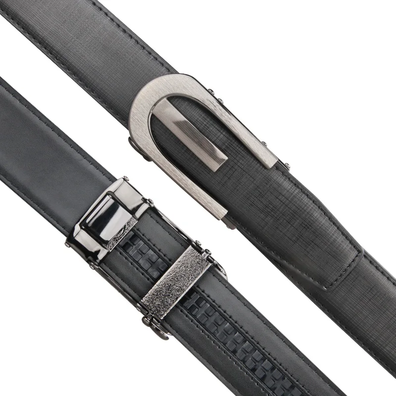 High Quality Cowhide genuine Leather Belt For Men 3.5cm width Mens G Automatic Buckle Brand Luxury Black Brown mens belts | Аксессуары
