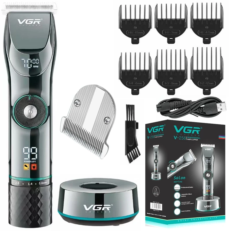Professional 15 speed adjust hair trimmer for men finishing electric fade hair clipper beard rechargeable hair cutter machine
Professional 15 speed adjust hair trimmer for men finishing electric fade hair clipper beard rechargeable hair cutter machine