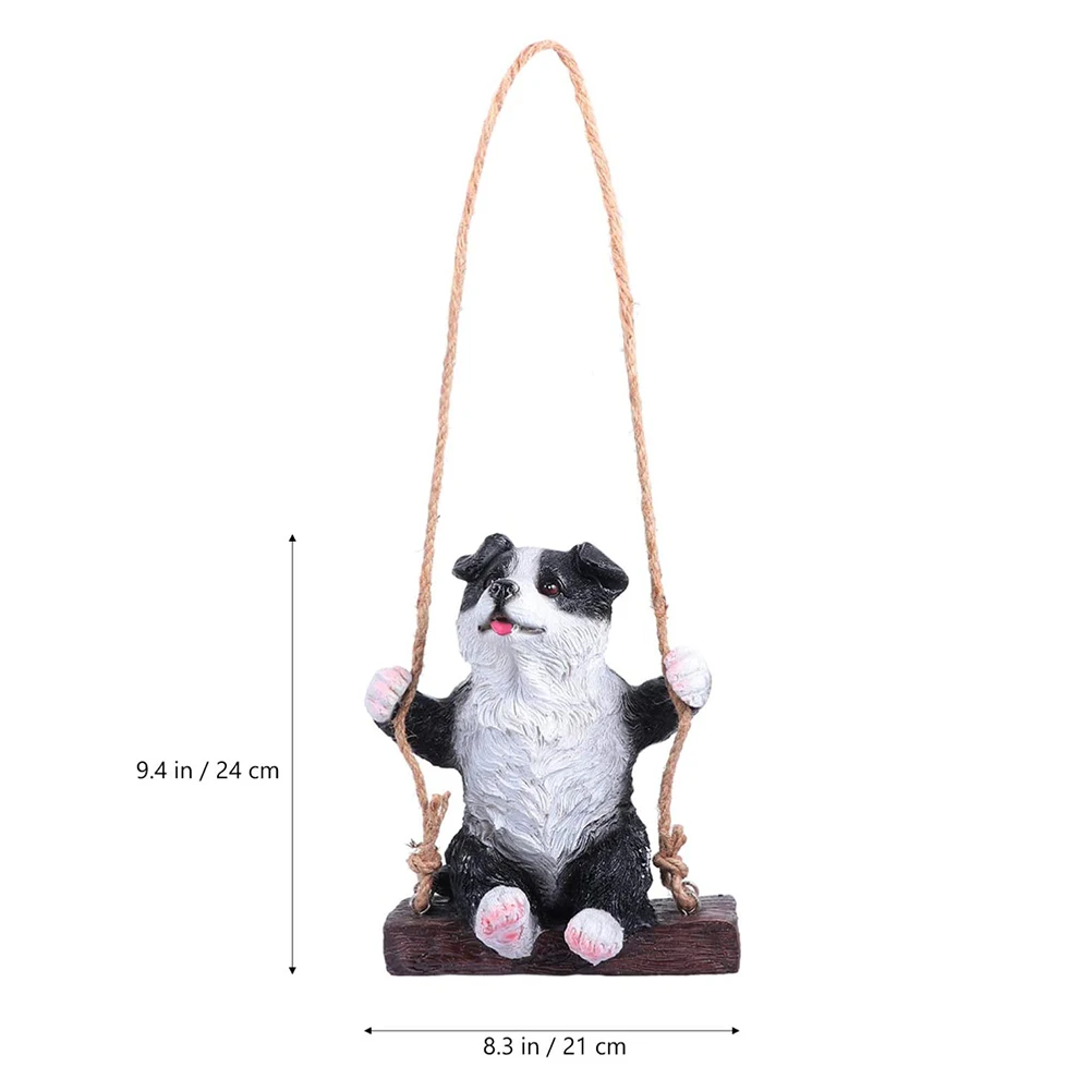 Swing Puppy Sculpture Resin Art Statues Gift Courtyard Ornament Home Decoration Ornaments Collecting Creative Yard Garden Decor
Swing Puppy Sculpture Resin Art Statues Gift Courtyard Ornament Home Decoration Ornaments Collecting Creative Yard Garden Decor