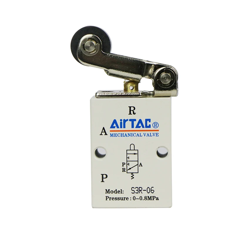 AIRTAC Roller lever mechanical valve S3R-06