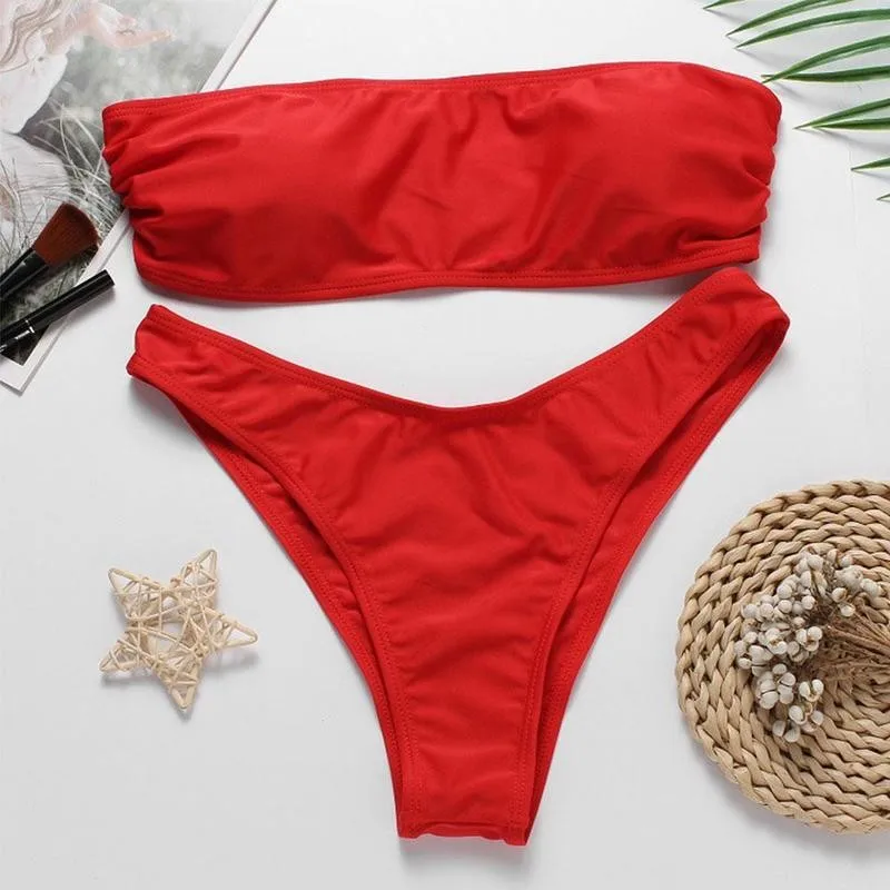 Sexy Women Bikini Set Strapless Bandeau Push-up Bra Swimsuit Swimwear swimwear stroje women damskie Bathing 2021 kapielowe I4E3
Sexy Women Bikini Set Strapless Bandeau Push-up Bra Swimsuit Swimwear swimwear stroje women damskie Bathing 2021 kapielowe I4E3