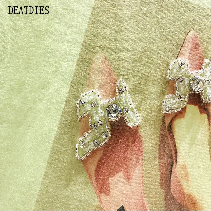 White Summer Beading Casual T Shirt Women Fashion O-Neck Short Sleeve T-shirt Cotton Tshirt Korean Style Top Female New 2020
White Summer Beading Casual T Shirt Women Fashion O-Neck Short Sleeve T-shirt Cotton Tshirt Korean Style Top Female New 2020