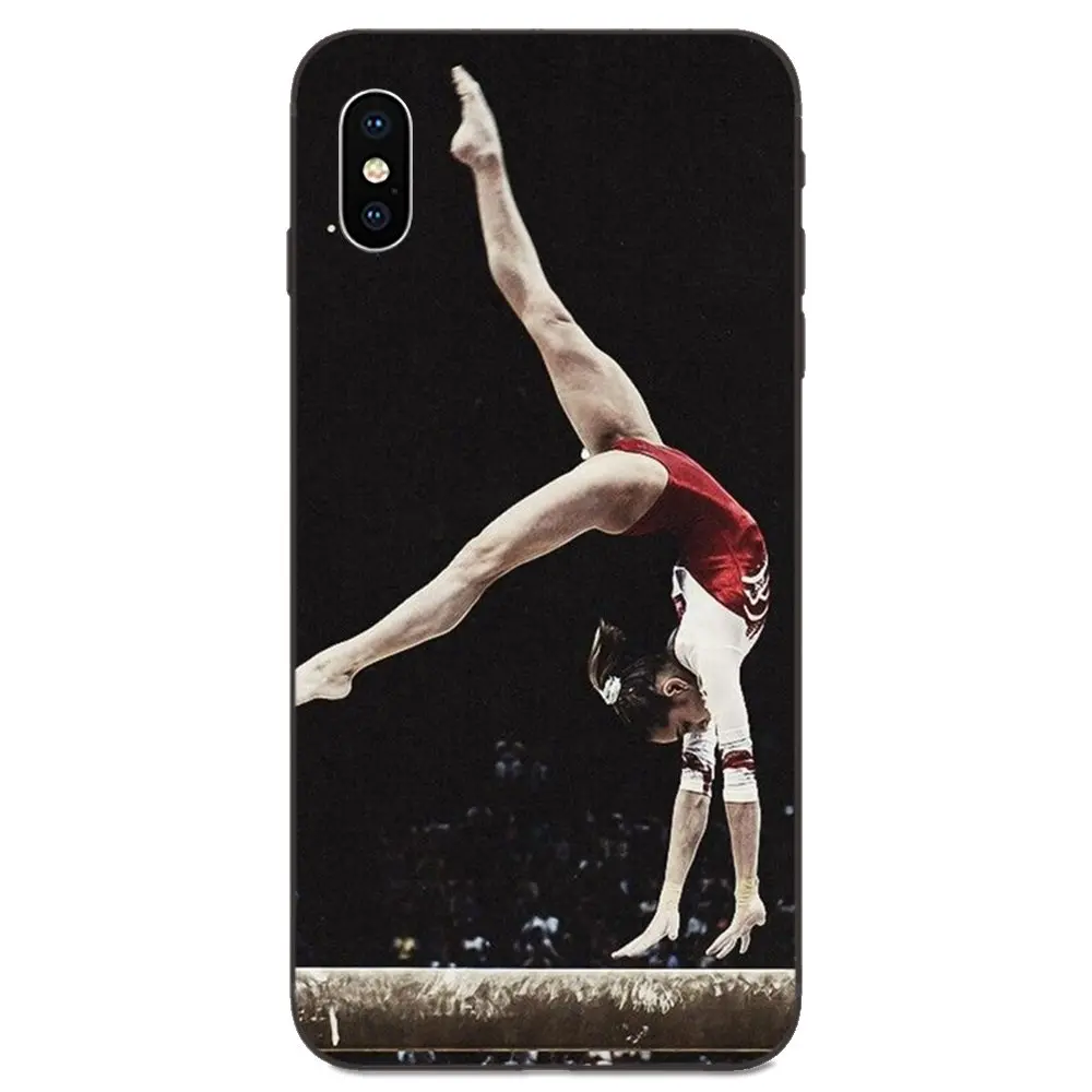 Гимнастика художественной рисунок ТПУ для Galaxy A3 A5 A6 A6s A7 A8 A9 A10 A20E A30 A40 A50 A60 A70 A80 A90