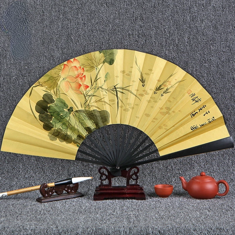 Imitation Ebony Folding Fan Male Paper Fan Chinese Ventilador Calligraphy Hand Painted Paper Ventilateur Portable Ventilator
Imitation Ebony Folding Fan Male Paper Fan Chinese Ventilador Calligraphy Hand Painted Paper Ventilateur Portable Ventilator