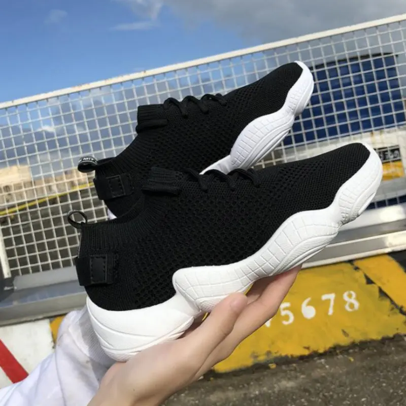 Mujer Zapatos Zapatillas de deporte cordones principiante goma moda malla correas cruzadas redondas plana zapatillas LM-02 | Спорт и
