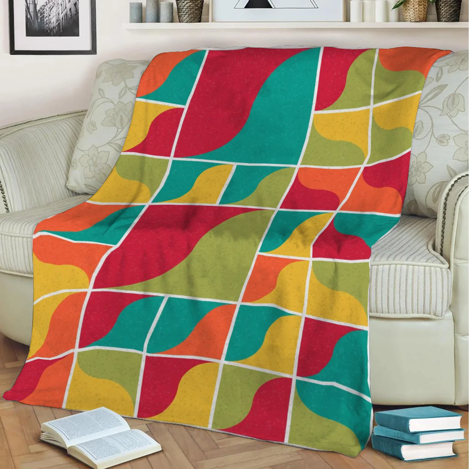 Abstract Geometric Pattern 3D Printed Velvet Plush Throw Fleece Blanket Bedspread Sherpa Blanket Home Decora
Abstract Geometric Pattern 3D Printed Velvet Plush Throw Fleece Blanket Bedspread Sherpa Blanket Home Decora