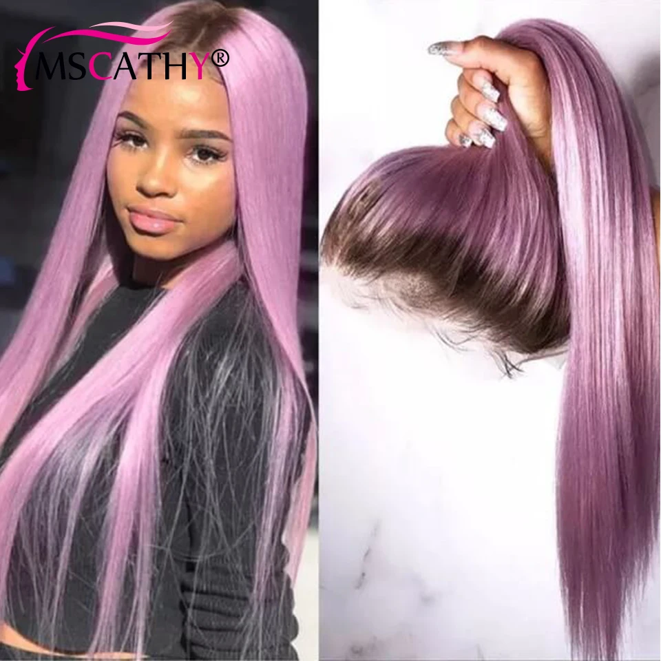 Ombre Purple Lace Front Wig Human Hair For Women Brazilian Straight Lace Front Human Hair Wigs Pre Plucked HD Frontal Wig
Ombre Purple Lace Front Wig Human Hair For Women Brazilian Straight Lace Front Human Hair Wigs Pre Plucked HD Frontal Wig