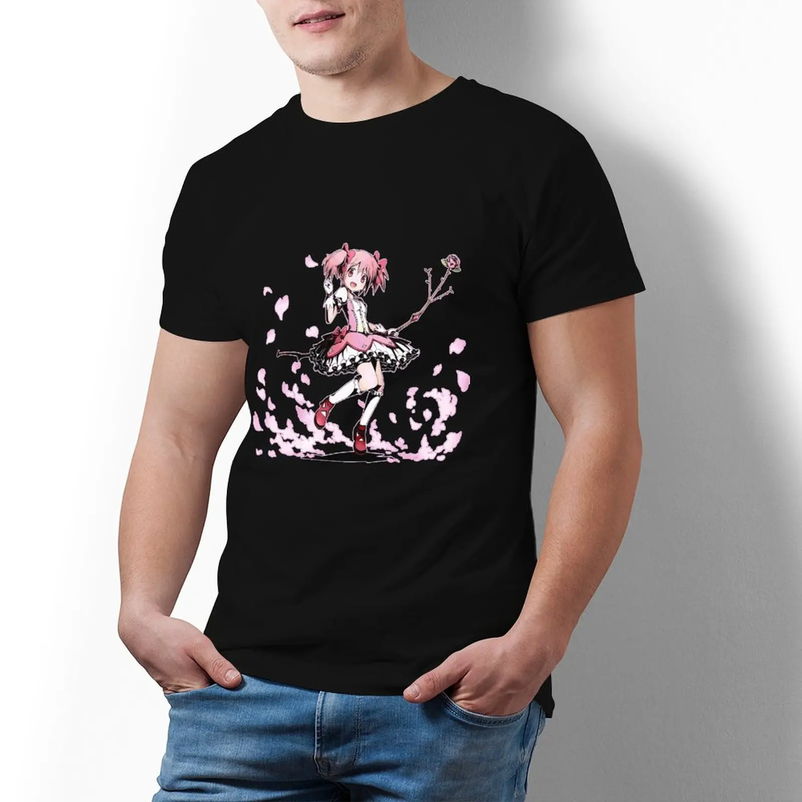 Puella Magi Madoka Magica T-Shirt Classic Casual 100 Percent Cotton T Shirt Graphic Short-Sleeve Tshirt Men Plus Size
Puella Magi Madoka Magica T-Shirt Classic Casual 100 Percent Cotton T Shirt Graphic Short-Sleeve Tshirt Men Plus Size