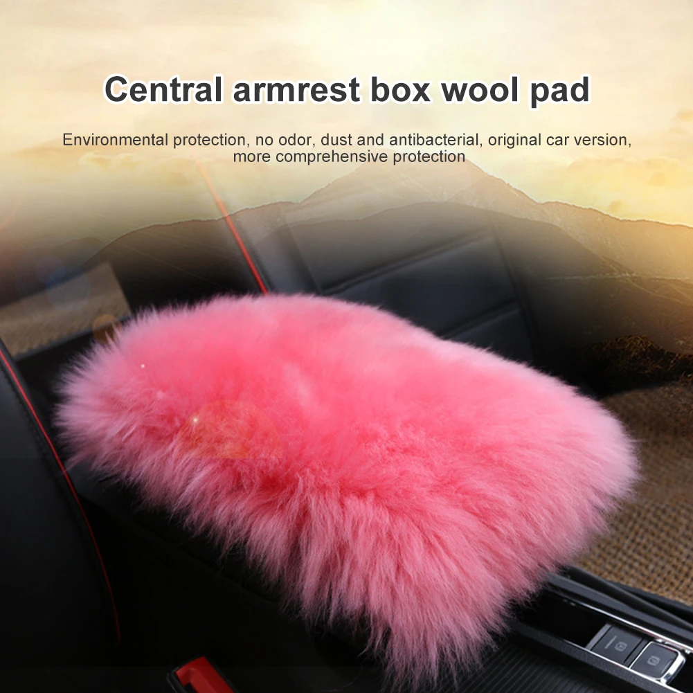 New Fashion Furry Armrest Cover for Car Real Sheepskin Wool Fur Soft Fluffy Auto Center Console Cover Universal Fit
New Fashion Furry Armrest Cover for Car Real Sheepskin Wool Fur Soft Fluffy Auto Center Console Cover Universal Fit