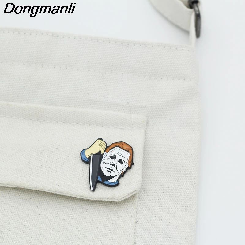 K677 Halloween Horror Metal Enamel Pins and Brooches for Lapel Pin Backpack Bags Badge Collection Halloween Gifts For Kids
K677 Halloween Horror Metal Enamel Pins and Brooches for Lapel Pin Backpack Bags Badge Collection Halloween Gifts For Kids