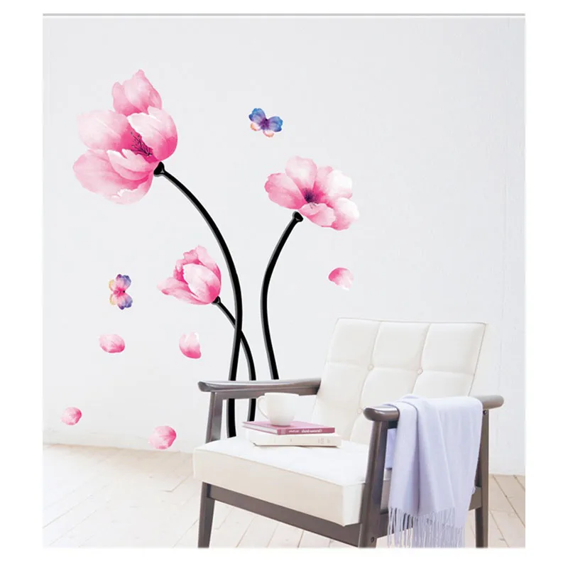 Pink Dream Flowers Wall Stickers Home Decor for Backdrop Beautiful Decorative Wall Stickers for Kids Room
Pink Dream Flowers Wall Stickers Home Decor for Backdrop Beautiful Decorative Wall Stickers for Kids Room