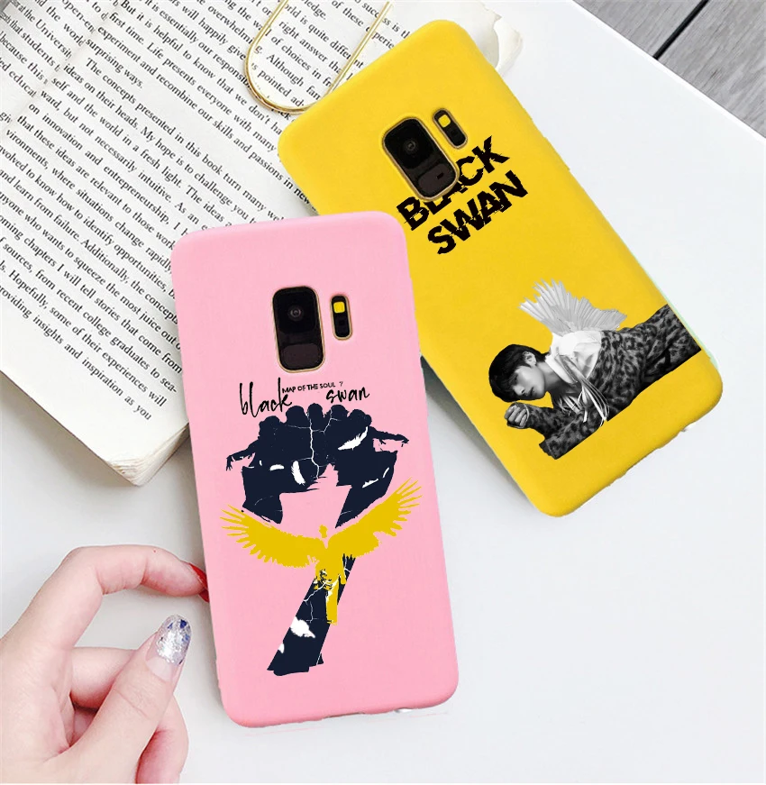 Чехол-накладка для Samsung Galaxy s20 Ultra s9 s10 A50 A10 A20 A30 A70 A60 A51 A71 с изображением черного