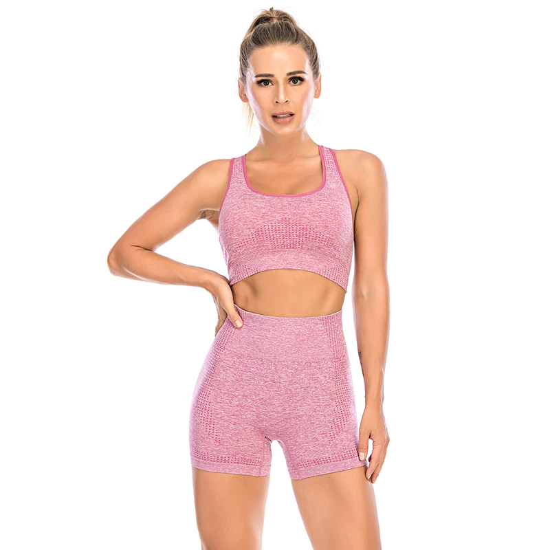 Women Yoga Set Seamless 2 Piece Gym Wear Running Pants Clothes Tracksuit Sportswear Fitness Set Ensemble Sport Suit Top Shorts
Women Yoga Set Seamless 2 Piece Gym Wear Running Pants Clothes Tracksuit Sportswear Fitness Set Ensemble Sport Suit Top Shorts