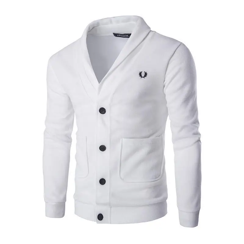 Fashion Men's Cardigan Sweater Slim Fit Solid Color Knitwear Korean Style Casual Clothing Male (The Size Is A Little Smaller)
Fashion Men's Cardigan Sweater Slim Fit Solid Color Knitwear Korean Style Casual Clothing Male (The Size Is A Little Smaller)