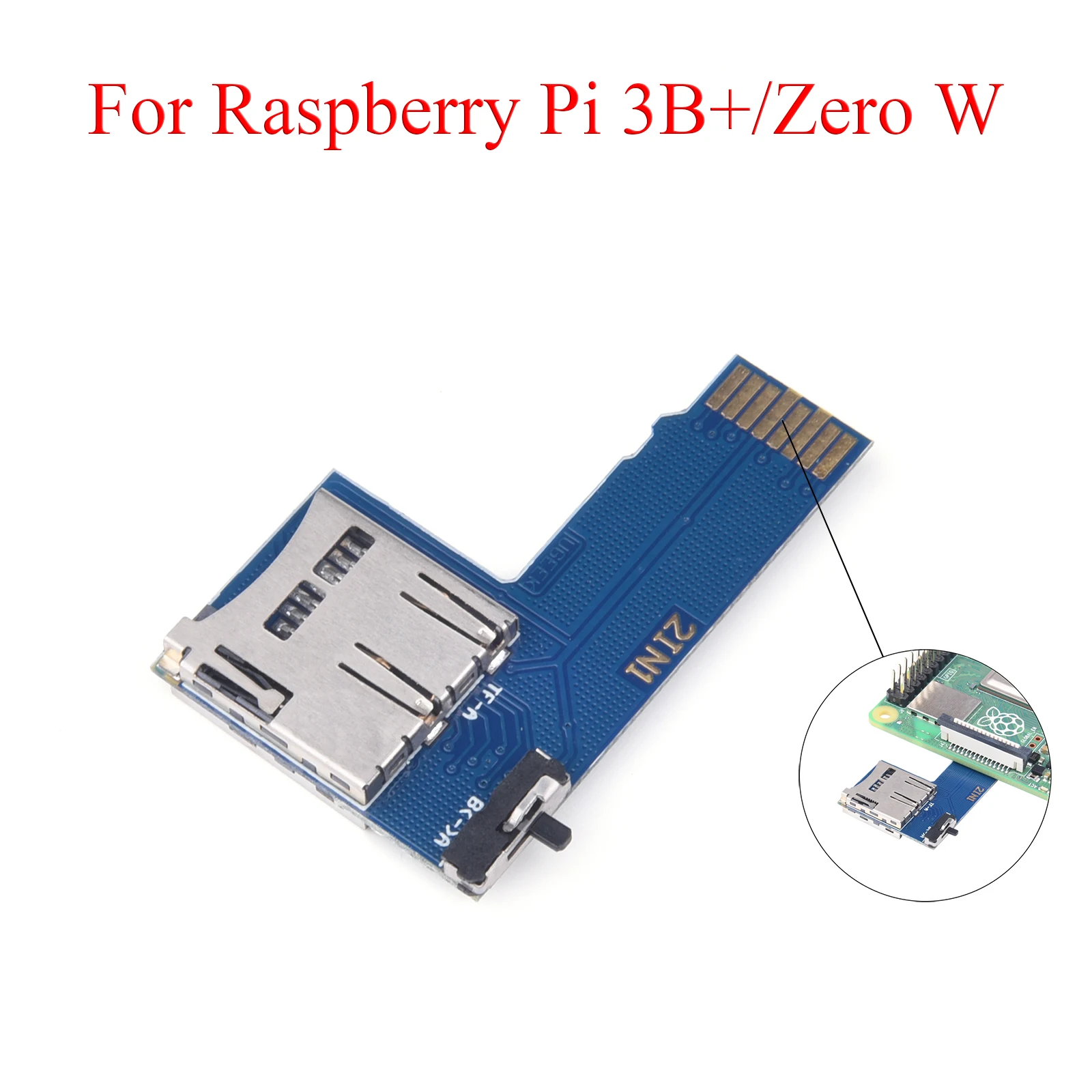 Dual System Dual TF Card Adapter Memory Board 2 in 1 TF Micro SD Card Adapter With Switch For Raspberry Pi 3B+/3B/ Zero W
Dual System Dual TF Card Adapter Memory Board 2 in 1 TF Micro SD Card Adapter With Switch For Raspberry Pi 3B+/3B/ Zero W