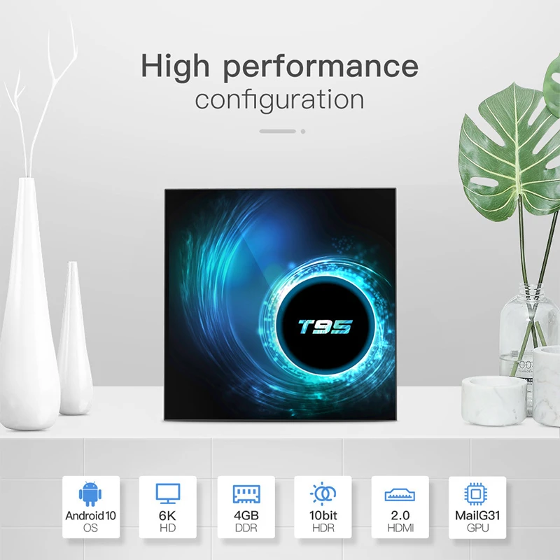 6K Android 10.0 Smart TV Box 1080 HD Smart TV Box 2.4G 5G WiFi Home Remote Control Youtube Media Player Bluetooth Set Top Box
6K Android 10.0 Smart TV Box 1080 HD Smart TV Box 2.4G 5G WiFi Home Remote Control Youtube Media Player Bluetooth Set Top Box