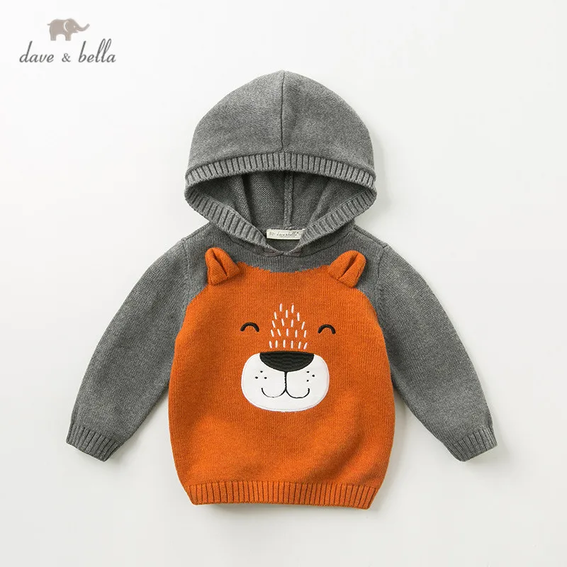DBA10887 dave bella autumn winter knitted sweater infant baby boys hooded long sleeve pullover kids toddler tops children
DBA10887 dave bella autumn winter knitted sweater infant baby boys hooded long sleeve pullover kids toddler tops children