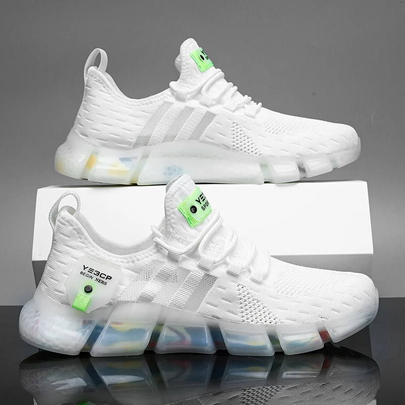 Man's Summer Comfort Casual Sneakers Light Running Shoe for Men Knitted Popcorn Color Jelly Bottom Rubber Eva Colorful Tennis
Man's Summer Comfort Casual Sneakers Light Running Shoe for Men Knitted Popcorn Color Jelly Bottom Rubber Eva Colorful Tennis