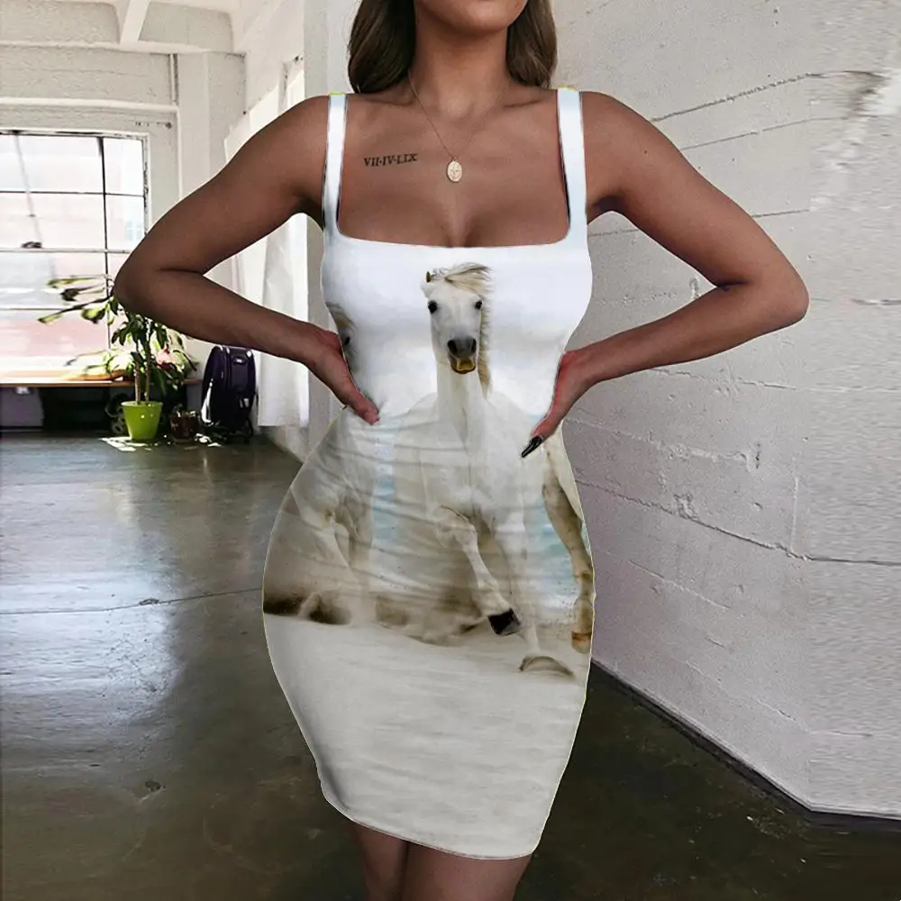 Giyu Brand Horse Dresses Women Animal 3d Print Harajuku Sundress Beach Halter Sleeveless Waves Bodycon Dress Womens Clothing
Giyu Brand Horse Dresses Women Animal 3d Print Harajuku Sundress Beach Halter Sleeveless Waves Bodycon Dress Womens Clothing
