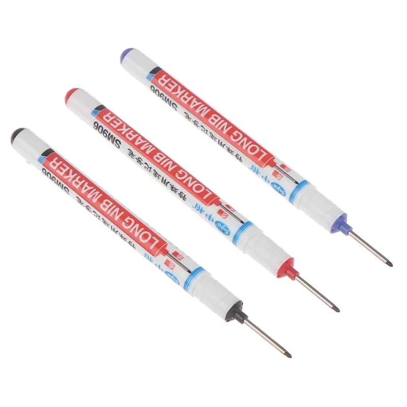 20Mm Long Head Markers Bathroom Woodworking Decoration Multi-Purpose Deep Hole Marker Pens
20Mm Long Head Markers Bathroom Woodworking Decoration Multi-Purpose Deep Hole Marker Pens