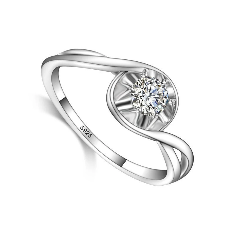 925 Sterling Silver Ring New Fashion Shiny Surrounding Shape Zircon Design For Women Wholesale Jewelry Christmas Gift
925 Sterling Silver Ring New Fashion Shiny Surrounding Shape Zircon Design For Women Wholesale Jewelry Christmas Gift