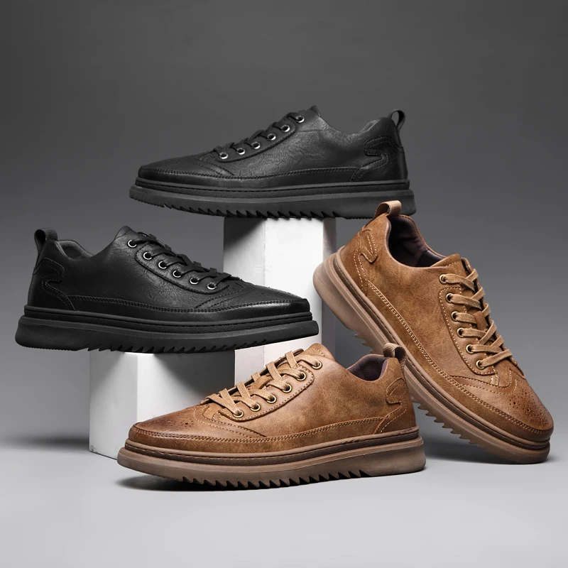 Zapatos Cuero Hombre Shoes-for-men Sneakers Casual Shoes Men's Fashion Men Breathable Classic Leather Formal Mens
Zapatos Cuero Hombre Shoes-for-men Sneakers Casual Shoes Men's Fashion Men Breathable Classic Leather Formal Mens