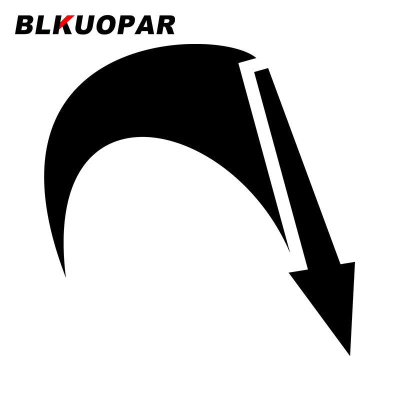 BLKUOPAR для брошенных копьев автомобильные наклейки солнцезащитные устойчивые к
