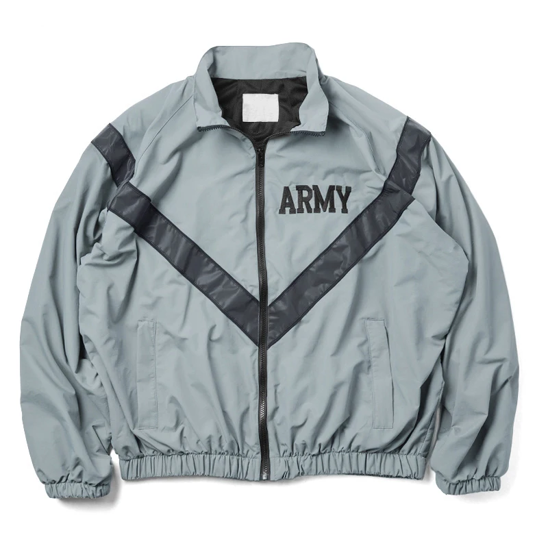 Over Sized US Army Improved Physical Fitness Uniform Reflective PT Jacket Windproof Water Resistant Outwear Training Jacket
Over Sized US Army Improved Physical Fitness Uniform Reflective PT Jacket Windproof Water Resistant Outwear Training Jacket
