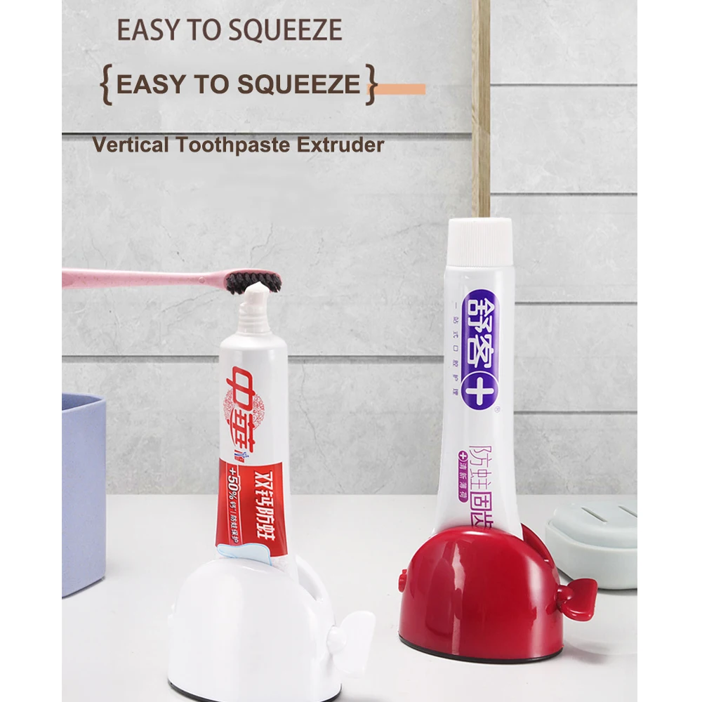 Toothpaste Tube Squeezer Facial Cleanser Easy Dispenser Seat Holder Stand Portable Plastic Dispenser Bathroom Accessories Sets
Toothpaste Tube Squeezer Facial Cleanser Easy Dispenser Seat Holder Stand Portable Plastic Dispenser Bathroom Accessories Sets
