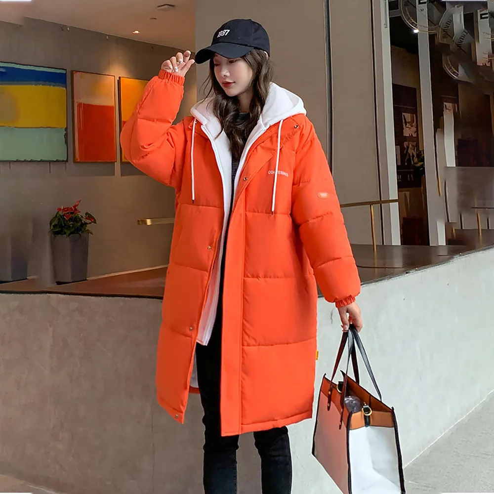 Women's winter coat with hood, long jacket, thick, padded, cotton, stylish for women, casual, veste hiver femme Fashion Hot Sale
Women's winter coat with hood, long jacket, thick, padded, cotton, stylish for women, casual, veste hiver femme Fashion Hot Sale