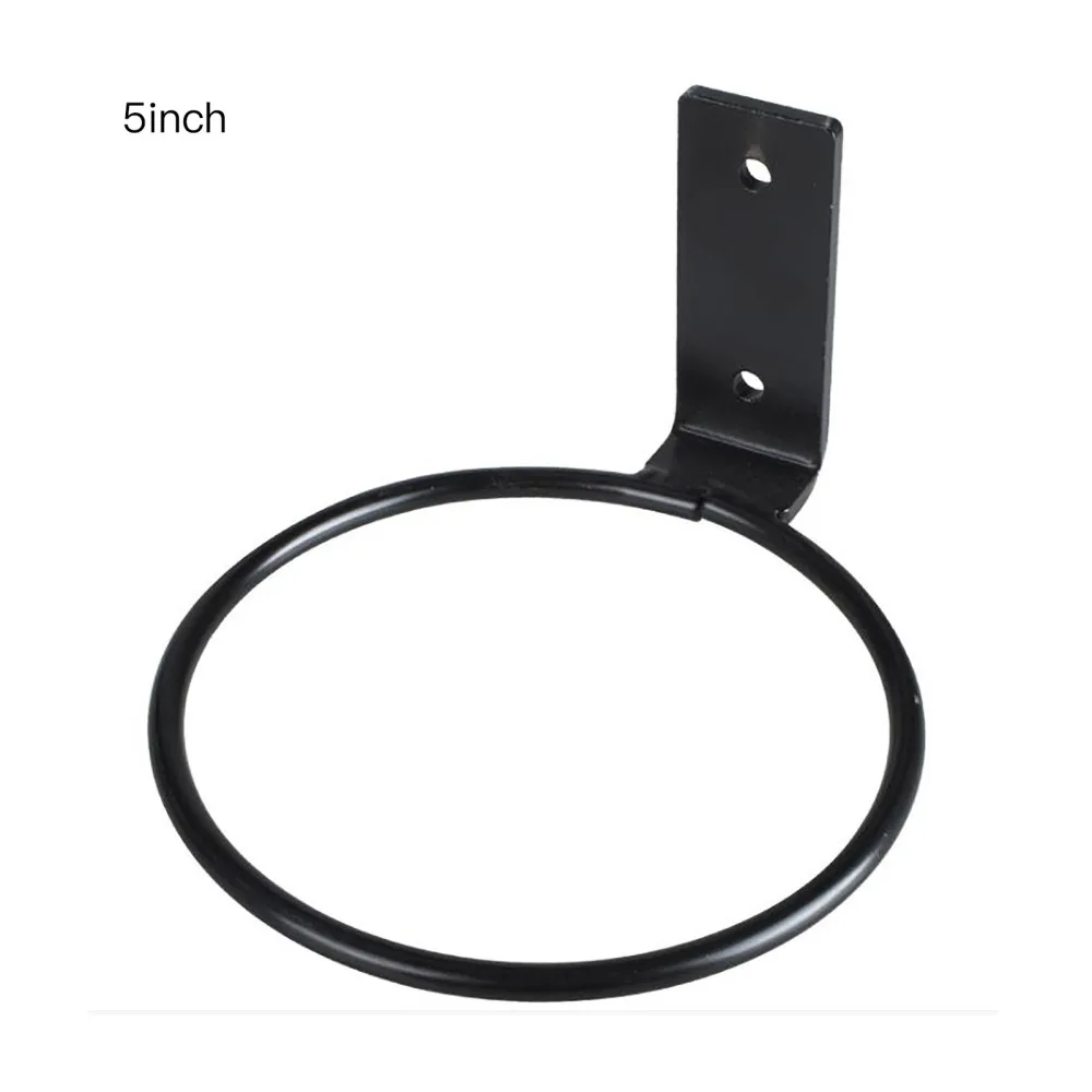 Bonsai Pot Holder Ring Hanger Wall Bracket Garden Plant Flower Basket Black 4 Inch Indoor Outdoor Decoration Metal Planter Hooks
Bonsai Pot Holder Ring Hanger Wall Bracket Garden Plant Flower Basket Black 4 Inch Indoor Outdoor Decoration Metal Planter Hooks