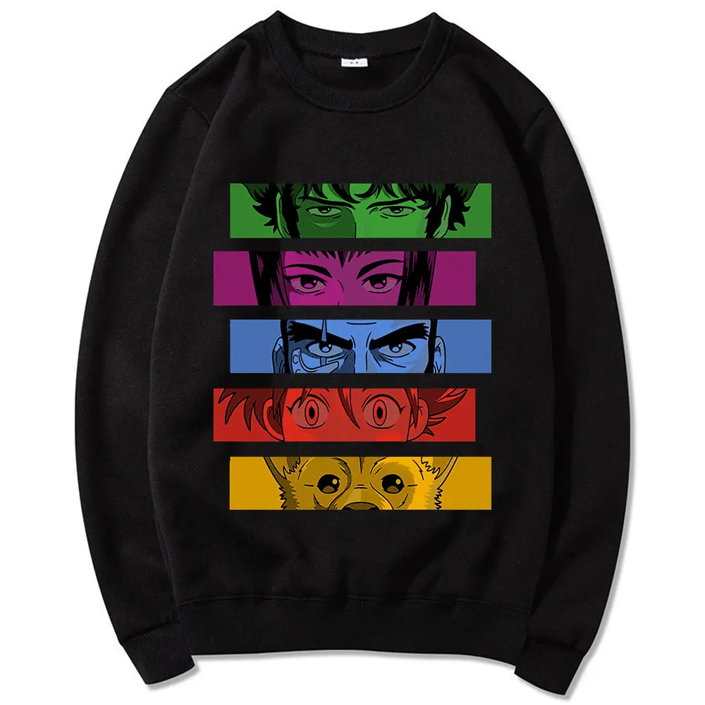 Classic Japanese Anime Movie Cowboy Bebop Hoodies Funny Too Good Too Bad Harajuku Hoodie Men Spring Retro Streetwear Pullover
Classic Japanese Anime Movie Cowboy Bebop Hoodies Funny Too Good Too Bad Harajuku Hoodie Men Spring Retro Streetwear Pullover