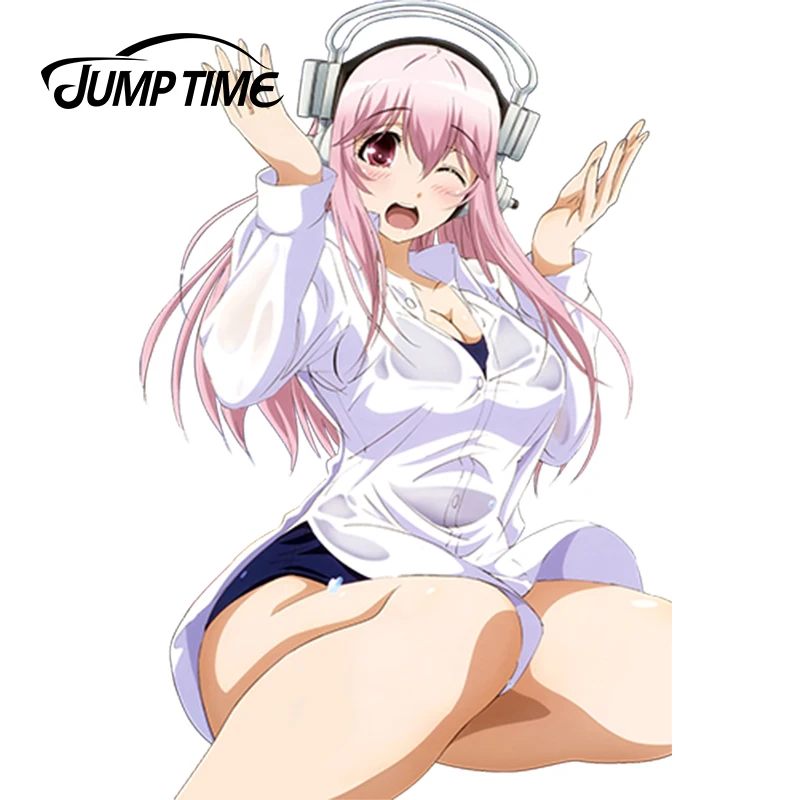 JumpTime 13 см x 8 6 Аниме Сексуальная красивая девушка Супер Sonico висячая мультяшная