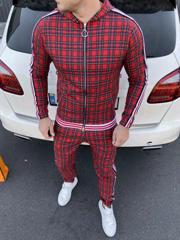 2021 Spring and Autumn New Men's Casual Fashion Plaid with Letter Suit Fashion Coat Long Pants
2021 Spring and Autumn New Men's Casual Fashion Plaid with Letter Suit Fashion Coat Long Pants