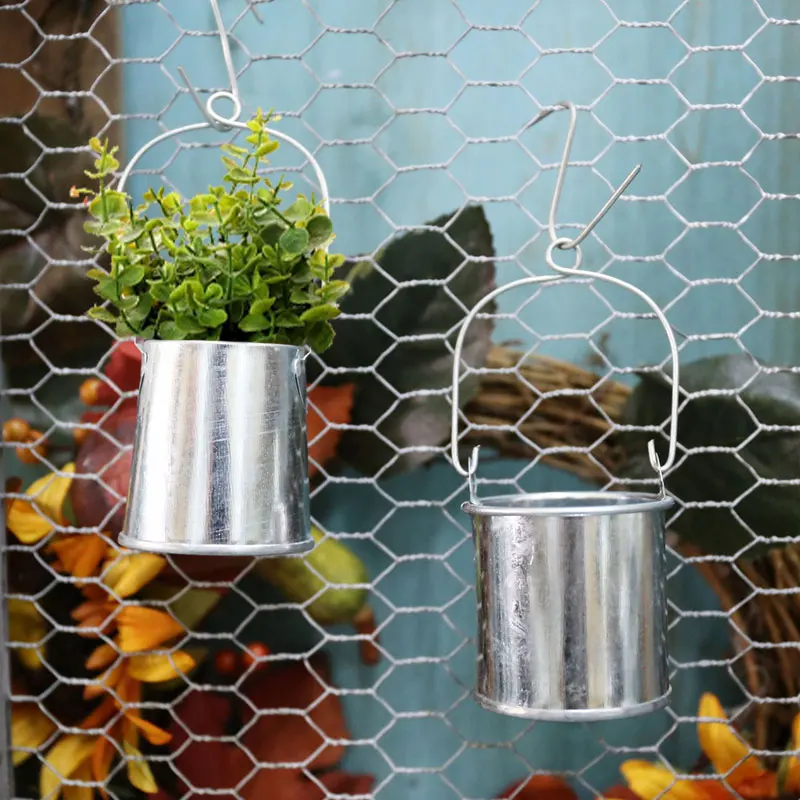 8 Styles Iron Flower Bucket Vintage Rustic Style Solid Silver Color Succulent Plant Pot Simple All Match Garden Home Decoration
8 Styles Iron Flower Bucket Vintage Rustic Style Solid Silver Color Succulent Plant Pot Simple All Match Garden Home Decoration