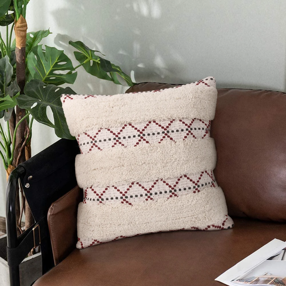 Getuft Kussenhoes Cushion 45x45/30X50Cm Kussenslopen Decoratieve Boho Decor Marokko Kussensloop Woondecoratie Voor Woonkamer Bed 
Getuft Kussenhoes Cushion 45x45/30X50Cm Kussenslopen Decoratieve Boho Decor Marokko Kussensloop Woondecoratie Voor Woonkamer Bed