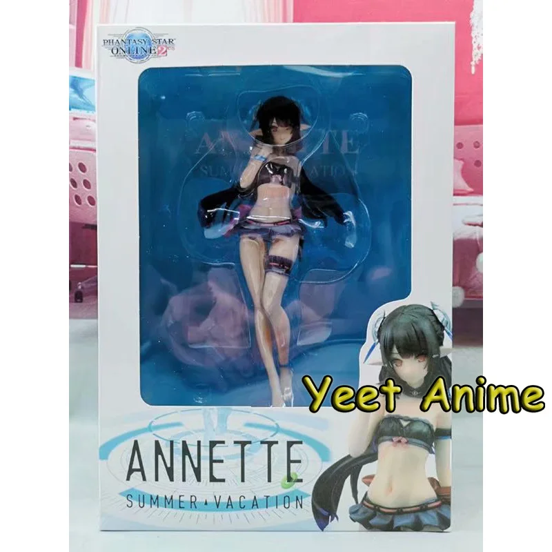Аниме фигурки игрушки привлекательная девушка Phantasy Star Online Annette купальник Ver ПВХ