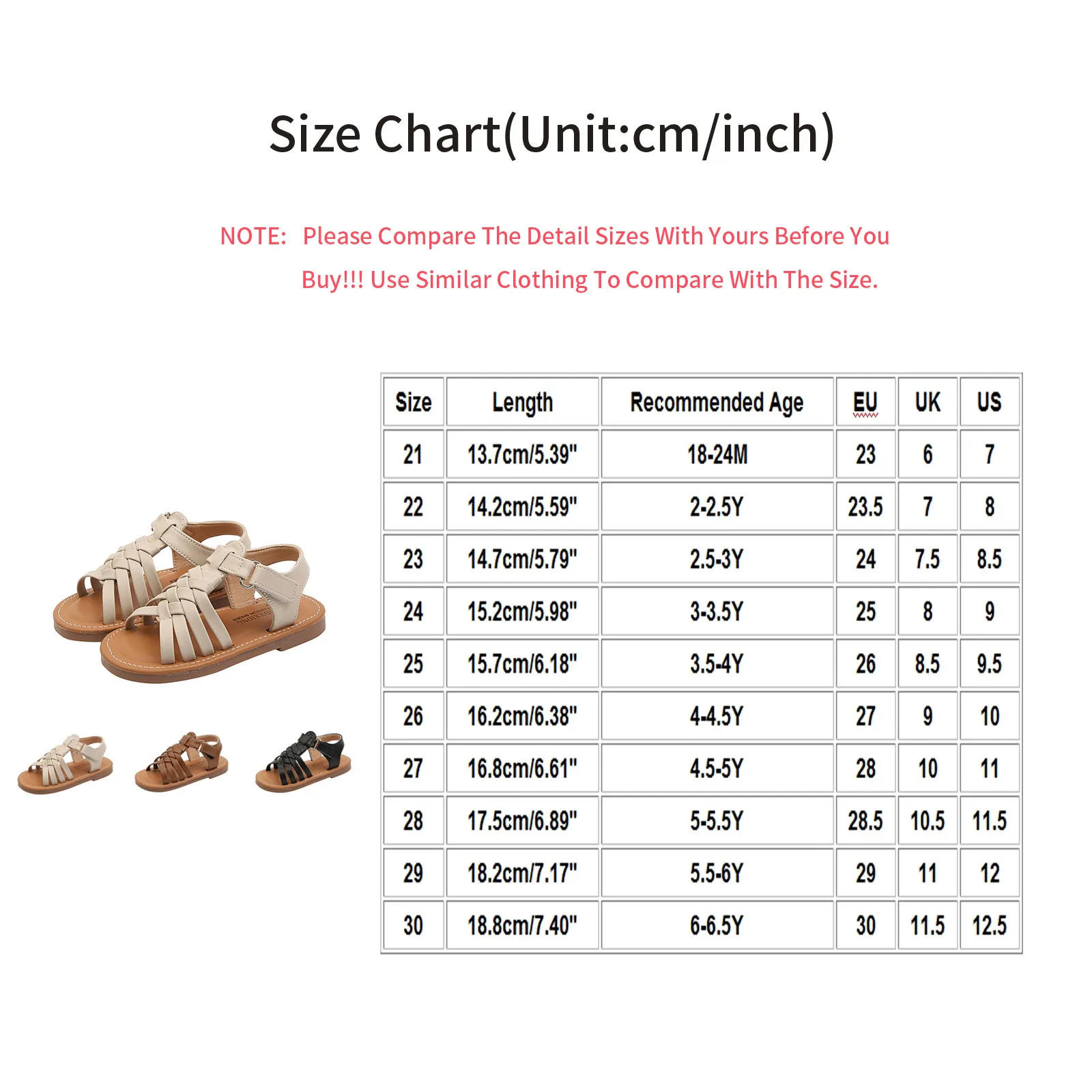 Toddler Infant Kids Baby Girls Party Princess Shoes Sandals Children Girls Sandals Bowknot Beach Children's Shoes Performance#3
Toddler Infant Kids Baby Girls Party Princess Shoes Sandals Children Girls Sandals Bowknot Beach Children's Shoes Performance#3