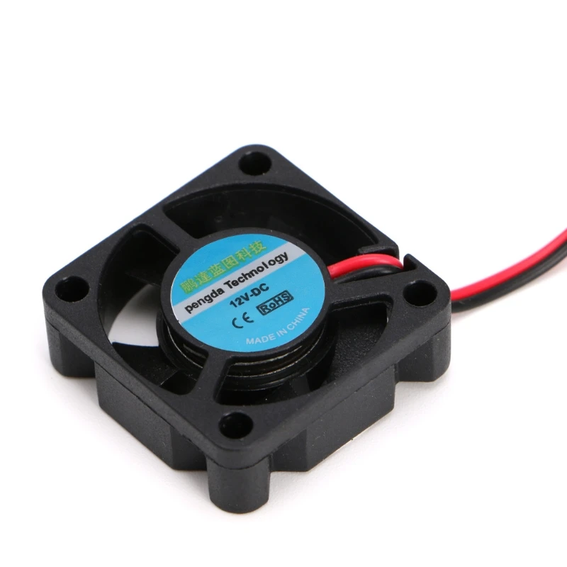 DC 12V 30*30*10mm Small 2-Wire Cooling Fan 3010 For 3D Printer Parts Extruder 
DC 12V 30*30*10mm Small 2-Wire Cooling Fan 3010 For 3D Printer Parts Extruder