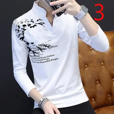 Long-sleeved t-shirt men's tide brand thick sweater sweater Korean trend slim cotton
Long-sleeved t-shirt men's tide brand thick sweater sweater Korean trend slim cotton