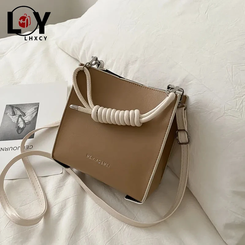 LHXCY Korean Style Pu Leather Magnetic Button Crossbody Bags High Capacity Stitching Color Travel Shoulder Bags New Luxury Bags
LHXCY Korean Style Pu Leather Magnetic Button Crossbody Bags High Capacity Stitching Color Travel Shoulder Bags New Luxury Bags