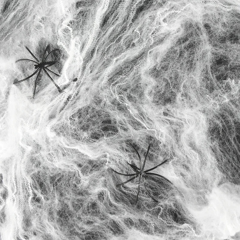 Artificial Stretchy Spider Web Halloween Scary Party Scene Props Halloween Decoration For Bar Spider Haunted House Supplies
Artificial Stretchy Spider Web Halloween Scary Party Scene Props Halloween Decoration For Bar Spider Haunted House Supplies