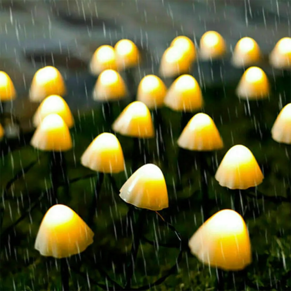 LED Solar String Lights Mushroom Lamp Garden Lighting Decor Fairy Light Garden Patio Pathway Waterproof IP44 Mini Mushroom Lamps
LED Solar String Lights Mushroom Lamp Garden Lighting Decor Fairy Light Garden Patio Pathway Waterproof IP44 Mini Mushroom Lamps
