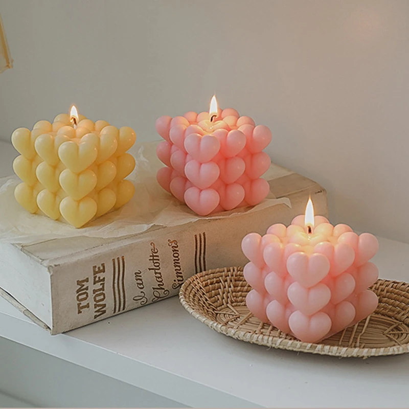 Love Ball Candle Mold Silicone DIY Heart Pyramid Honeycomb Candle Making Chocolate Soap Resin Mold Gifts Craft Home Decor
Love Ball Candle Mold Silicone DIY Heart Pyramid Honeycomb Candle Making Chocolate Soap Resin Mold Gifts Craft Home Decor