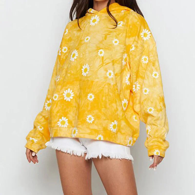 2020 Fashion Hoodies Women Tie Dye Print Sweatshirt Oversized Drawstring Long Sleeve Winter Streetwear Women Clothes Hoodie
2020 Fashion Hoodies Women Tie Dye Print Sweatshirt Oversized Drawstring Long Sleeve Winter Streetwear Women Clothes Hoodie