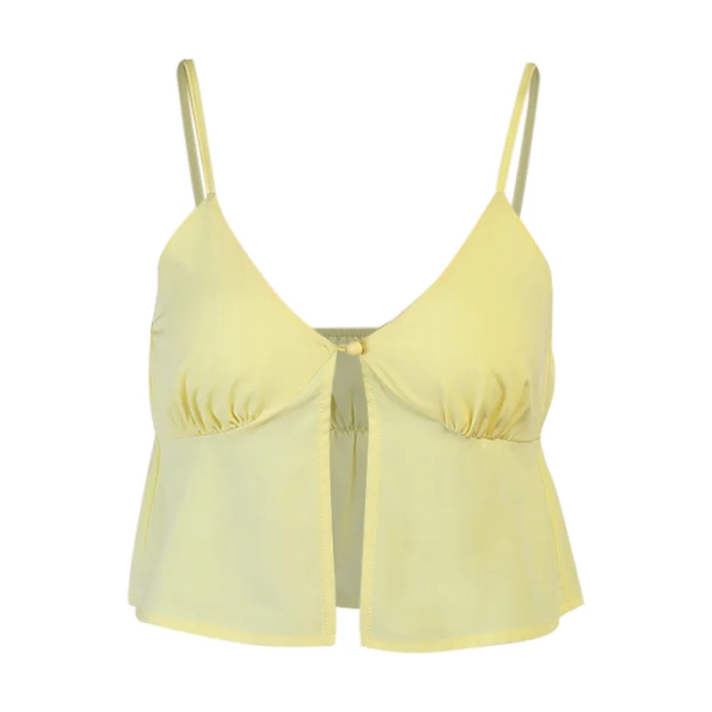 Sexy Camisole Corset Top Women 2021 Summer Fashion Deep V-Neck Sleeveless Backless Camis Club Party Casual Crop Top 
Sexy Camisole Corset Top Women 2021 Summer Fashion Deep V-Neck Sleeveless Backless Camis Club Party Casual Crop Top