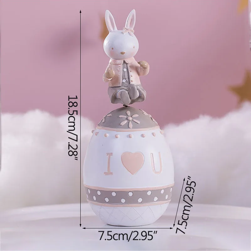 Wedding Decoration Ornaments Resin Rabbit Love Crafts Children Room Decoration Accessories Cute Animal Furnishings Kids Toys
Wedding Decoration Ornaments Resin Rabbit Love Crafts Children Room Decoration Accessories Cute Animal Furnishings Kids Toys