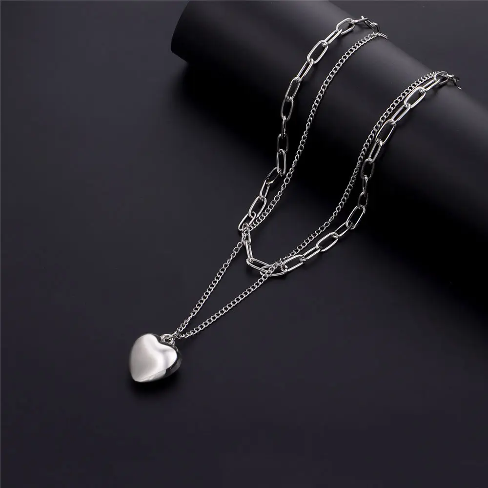 Big heart Long Chain Choker Collar Necklace Harajuku Punk Choker Women Girls Emo Kawaii Necklace Jewelry Hip Hop Accessories
Big heart Long Chain Choker Collar Necklace Harajuku Punk Choker Women Girls Emo Kawaii Necklace Jewelry Hip Hop Accessories