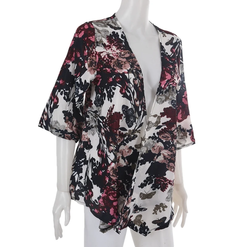Vintage Women Ink Floral Print Blazer Batwing Kimono Coat Jacket Cardigan S
Vintage Women Ink Floral Print Blazer Batwing Kimono Coat Jacket Cardigan S