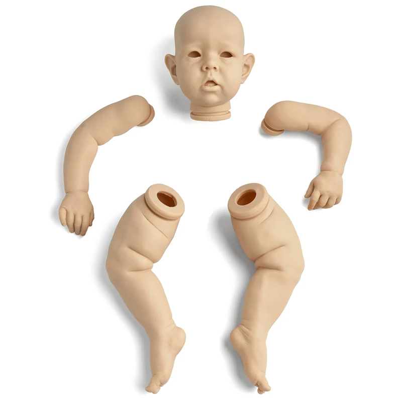 Кукла реборн 18 дюймов 45 см Лима пустой комплект реалистичное тканевое тело для